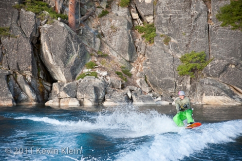 Lake Tahoe Waterboarding